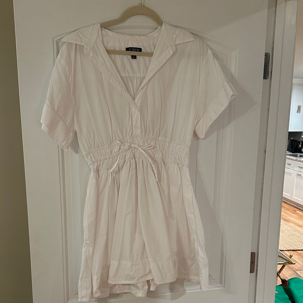 J. Crew White Mini Dress
